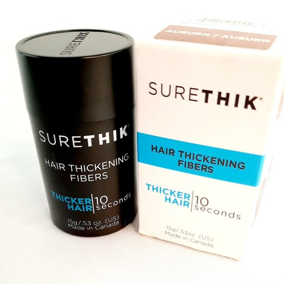 Hair thinning solution Auburn Sure Thik Hair thickness fibers - Picture 2 of 6